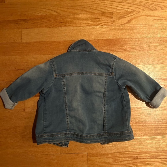 NWOT Jean jacket with bicycle appliqué - Picture 4 of 4